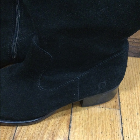NEW Born Hayden Black Suede Boots 8.5 - Picture 2 of 12